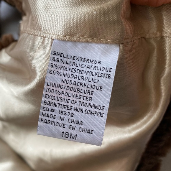 Adorable Vintage toddler faux fur vest 18 months - Picture 4 of 4